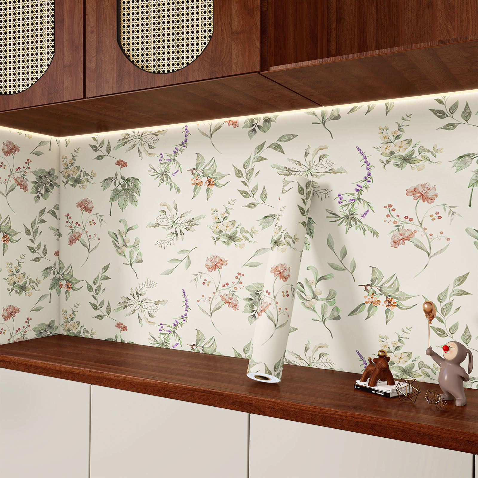 法式复古贴纸柜子家具翻新贴膜衣柜柜门橱柜改造防水贴纸墙纸自粘,家居饰品,软装墙贴,淘宝优惠券,粉丝福利购,淘宝优惠卷