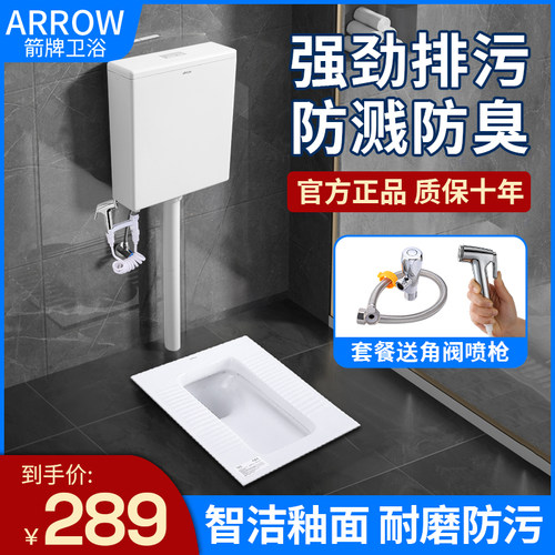 ARROW/箭牌官方正品蹲便器整套