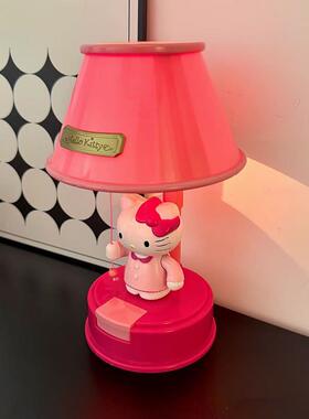 hellokitty中古风台灯KT凯蒂猫小夜灯创意生日礼物女友闺蜜女朋友