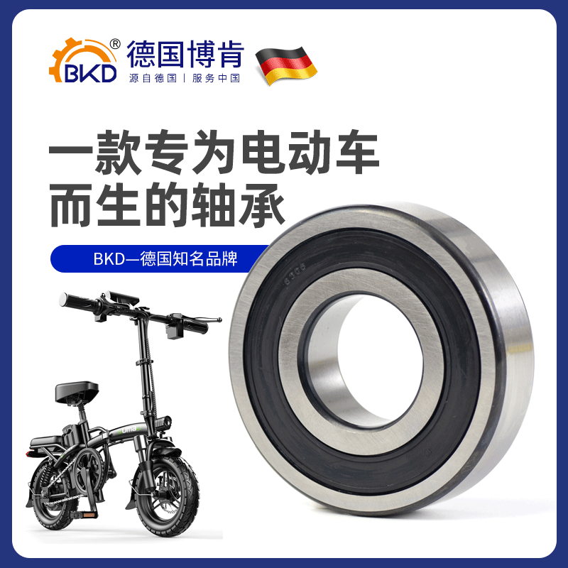 BKD深沟球电动车专用轴承