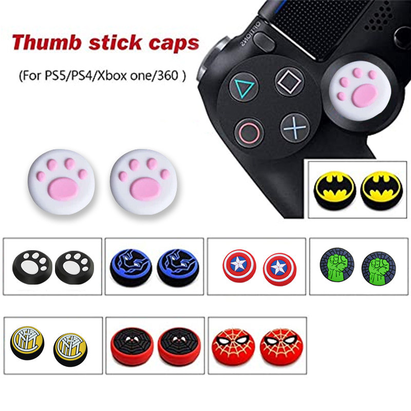 ps5/xbox/switch/ps4手柄摇杆帽周边配件帽硅胶防滑防汗摇杆帽