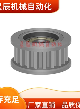 LAS3M-32-060 LAS3M-32-100 中间轴承型齿形惰轮 同步惰轮