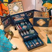 国风彩妆套装 尤莉尤拉凰颜凤韵美妆护肤套装 节日送礼彩妆礼盒正品