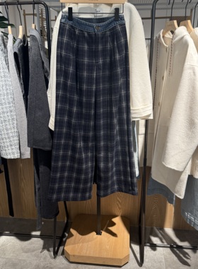 indiciatheL2D5KZ267专柜正品标记女装休闲裤格纹裤吊牌价799