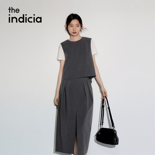 the indiciaL2C6TZ232Z专柜正品标记女装休闲套装吊牌价1089