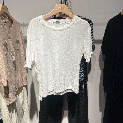 Indicia6B405TX268F专柜正品标记女装简约短袖t恤休闲吊牌价329