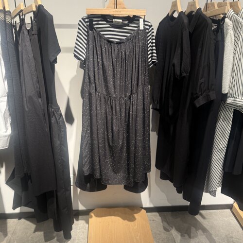 indicia6B406QZ399C专柜正品标记女装桑蚕丝波点半身裙吊牌价1489