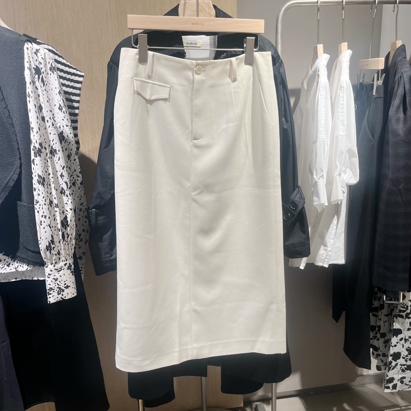 indicia5A301QZ007专柜正品标记女装春款直筒气质半身裙吊牌价899