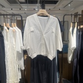 indiciatheL2C5CS142专柜正品 上衣吊牌价689 衬衫 标记女装 蝙蝠袖