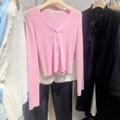 indicia6A402KS051F专柜正品 吊牌价689 气质针织开衫 标记女装 春季