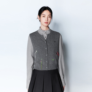 indiciatheL2A6MJ040专柜正品 休闲百搭通勤马甲吊牌价659 标记女装