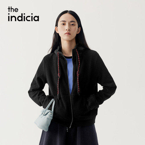 indiciaF2D5WT506N专柜正品标记女装时尚气质外套吊牌价739