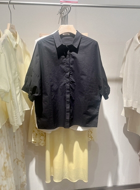 IndiciaF2C4CS412N专柜正品标记女装秋款百搭通勤衬衫吊牌价599