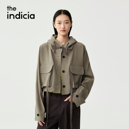 indiciaF2C5WT397F专柜正品标记女装外套秋款休闲吊牌价989
