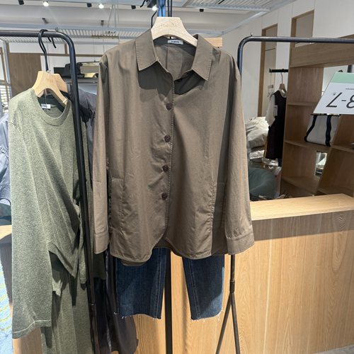 indiciaF2C5WT352N专柜正品标记女装韩版纯色衬衫外套吊牌价1189