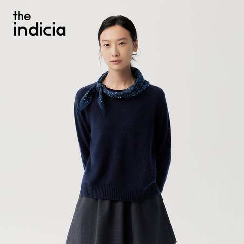indiciaF2D5MS561N专柜正品标记女装毛衫百搭吊牌价839