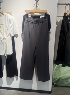 indiciaF2C4KZ496N专柜正品标记女装百搭休闲裤松紧腰裤吊牌价599