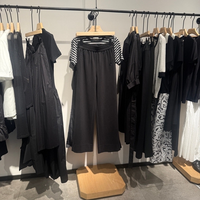 Indicia6B406KZ332C专柜正品标记女装简约休闲裤松紧腰吊牌价599