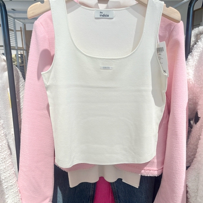 indiciaTHEL2B5BX068专柜正品标记女装显瘦百搭吊带背心吊牌价299