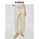 Indicia6B406KZ352F 吊牌价569 棉质休闲直筒裤 1专柜正品 标记女装