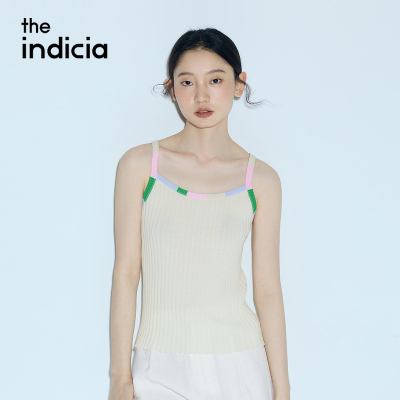 indiciatheL2B6BX131专柜正品标记女装百搭通勤背心吊牌价389
