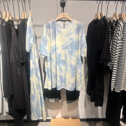 Indicia6B406LQ396N专柜正品标记女装莱赛尔印花连衣裙吊牌价769