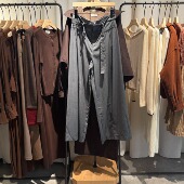 indiciaF2C4KZ477C专柜正品 吊牌价1089 条纹阔腿裤 标记女装 休闲裤