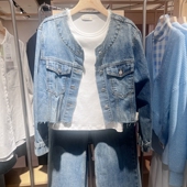 秋色短牛仔外套时尚 indiciaL2C4WT156专柜正品 标记女装 吊牌价799