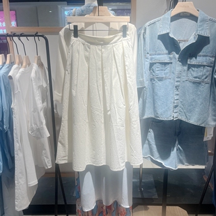 theindiciaD6B406QZ079专柜正品 半身裙简约气质吊牌价469 标记女装