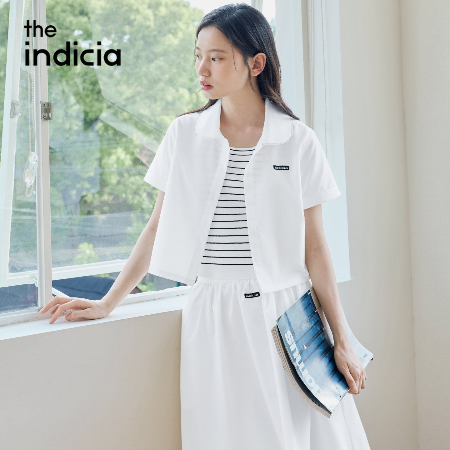 indiciatheL2B6TZ169专柜正品标记女装休闲时尚套装吊牌价989