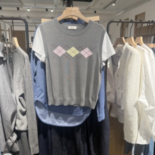 短袖 针织衫 上衣吊牌价499 标记女装 indiciatheL2B6ZZ123F专柜正品