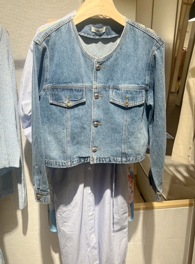 indicia5A302WT044专柜正品标记女装春款气质牛仔外套吊牌价789