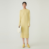 indicia5D311LQ614F专柜正品 标记女装 绵羊毛针织长裙吊牌价899