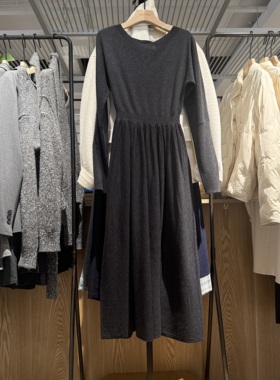 indiciatheL2A6LQ032专柜正品标记女装收腰连衣裙优雅长裙吊牌989