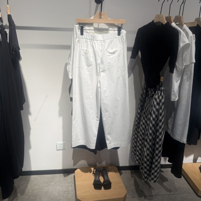 indiciaF2B5KZ169N专柜正品标记女装百搭休闲直筒长裤吊牌价599
