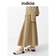 春款 indicia5A301QZ004专柜正品 标记女装 高腰A字半身裙吊牌价789