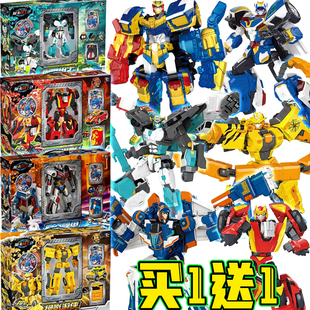 炫卡战斗士神武电光王变形机器人裂空悍甲金刚钢壁甲士送男孩礼物