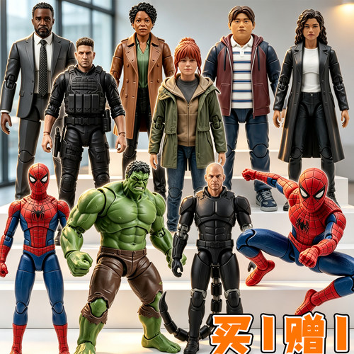彼得帕克超可动3D模型