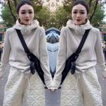 欧洲站休闲时尚套装女2025春秋新款洋气百搭显瘦连帽卫衣+束脚裤