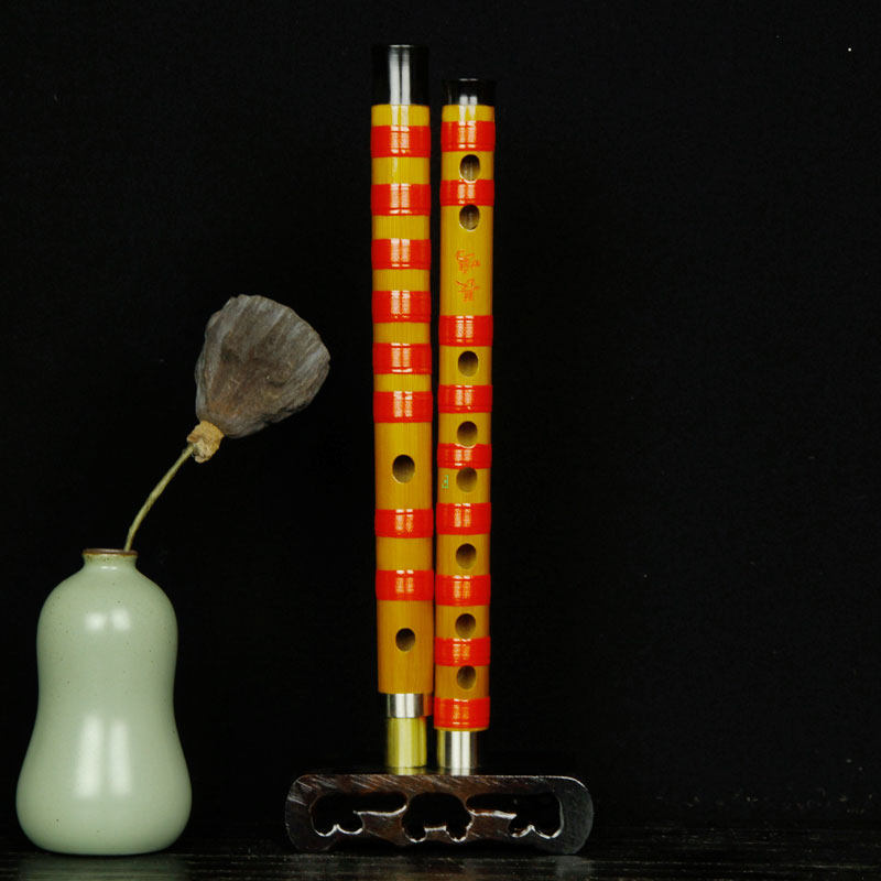 名家名品长鸣常敦明刻字竹笛苦竹笛子成人学习初学考级专业演奏