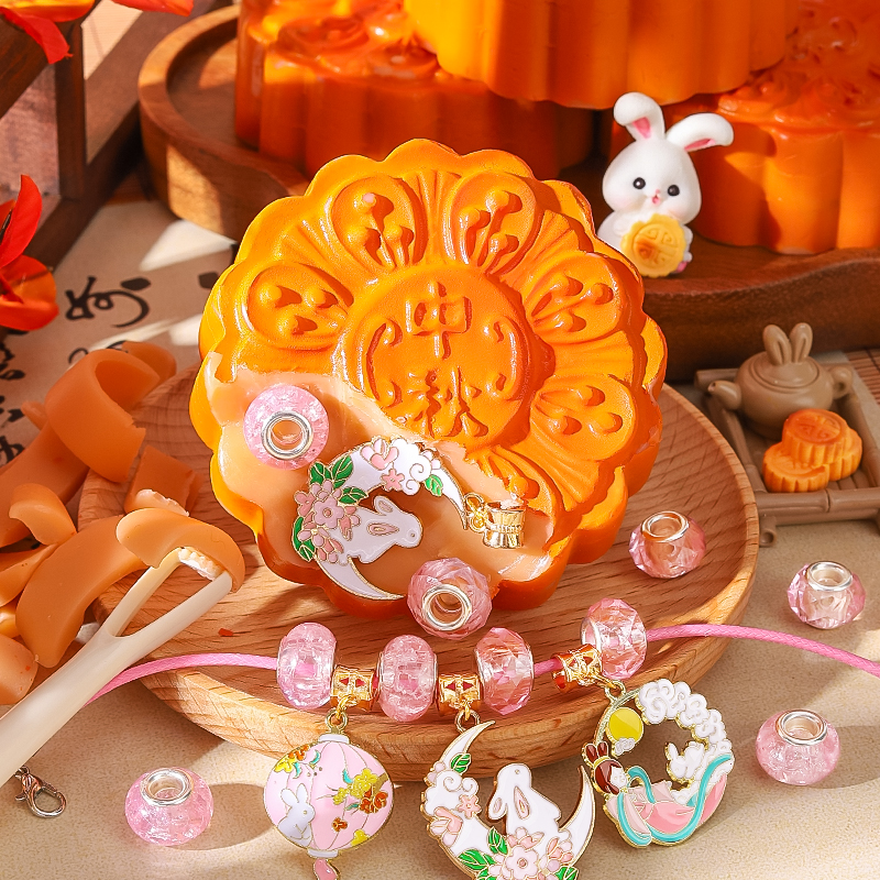 中秋节月饼挖宝肥皂儿童考古挖掘