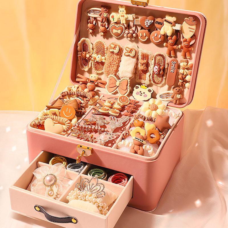 女孩高端发饰套装礼盒送礼推荐