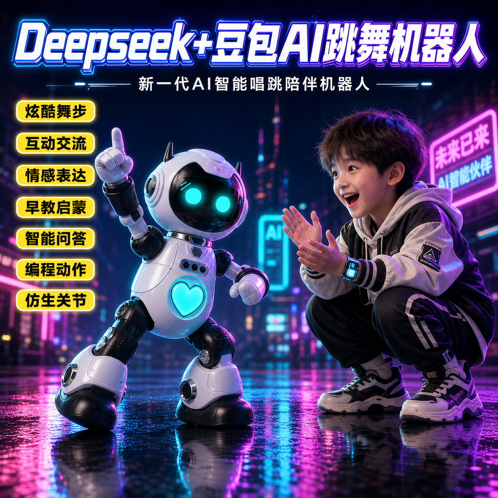 豆包ai智能机器人deepseek智能桌面聊天对话玩具2026新款儿童陪伴