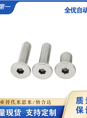 替代CBSA2/2.5-2/3/4/5/6/8/10薄头扁平头超短头内六角螺栓