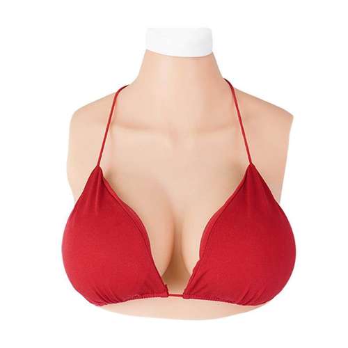 硅胶假胸部男变女装伪娘主