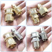 洗车机高压水枪水管快速快插接头家用清洗机内丝14大母头配件大全