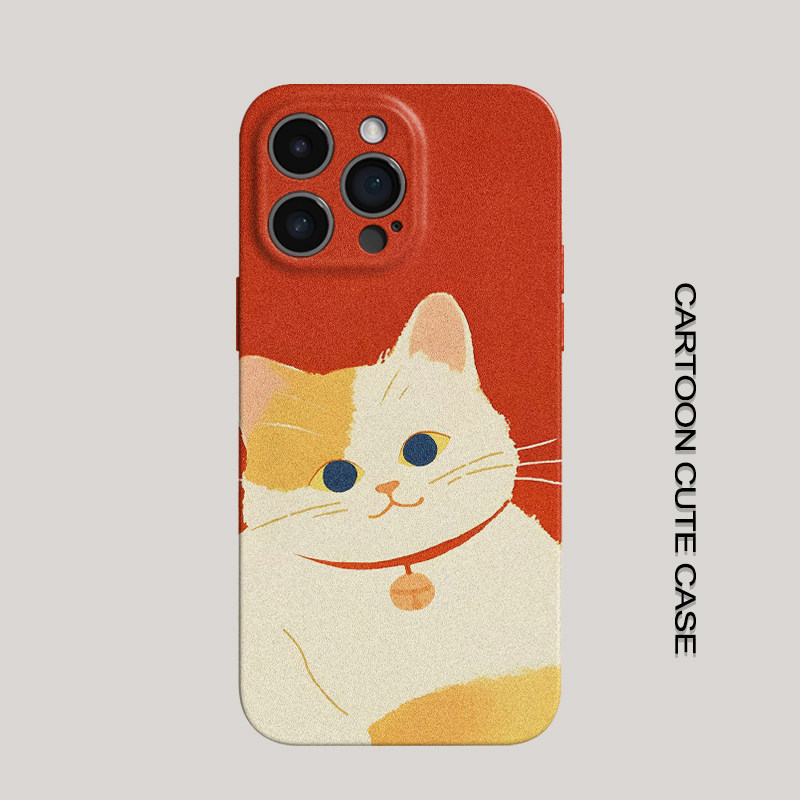 适用于iPhone17Promax保护套可爱猫咪全包16promax手机壳15pro个性14plus女生12磨砂16plus苹果12pro卡通精孔,3C数码配件,手机保护套/壳,淘宝优惠券,粉丝福利购,淘宝优惠卷