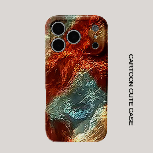 适用于iPhone17pro手机壳菲林壳艺术眩晕图案全包保护套华为mate80promax苹果15/16/13磨砂软壳小米15pro华为