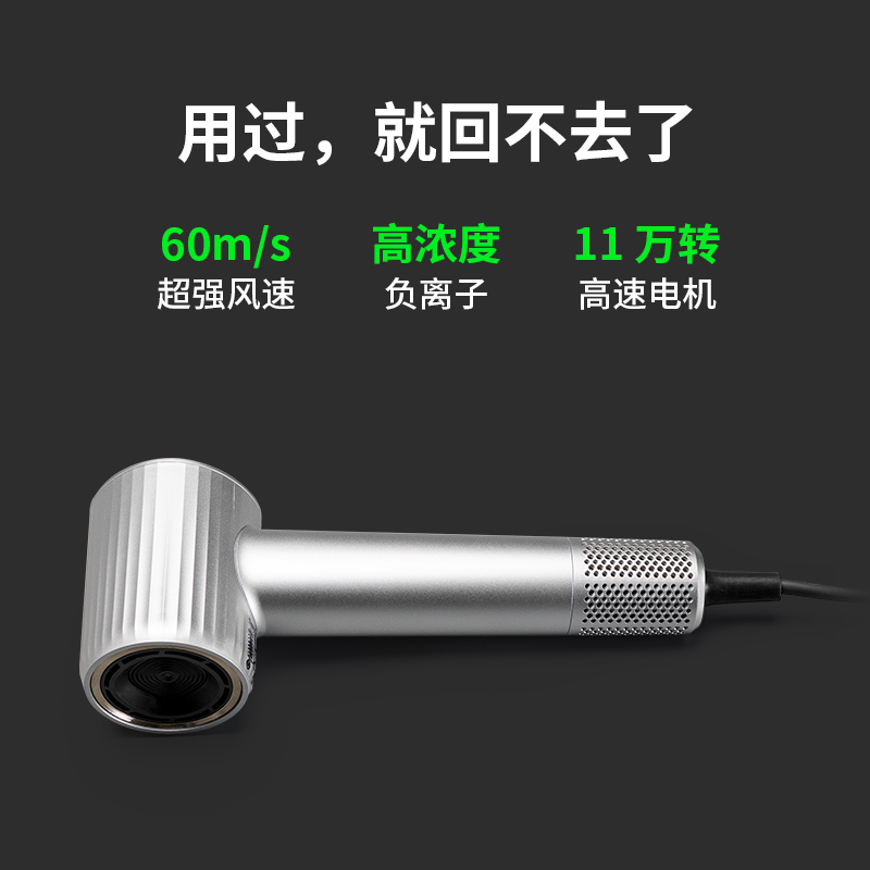 驴之户外SMYTHSON家用大功率负离子高速低噪护发速干便携吹风机