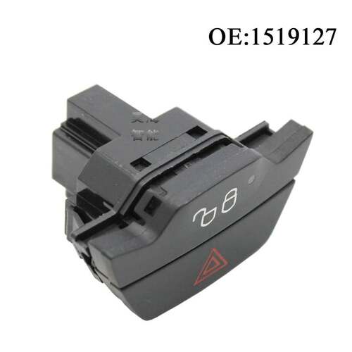 1519127适用于福特福克斯警示灯双闪开关 警报灯控制开关1767567